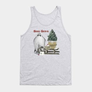 Boo-Lieve (Believe) Holiday Winter Ghost Tank Top